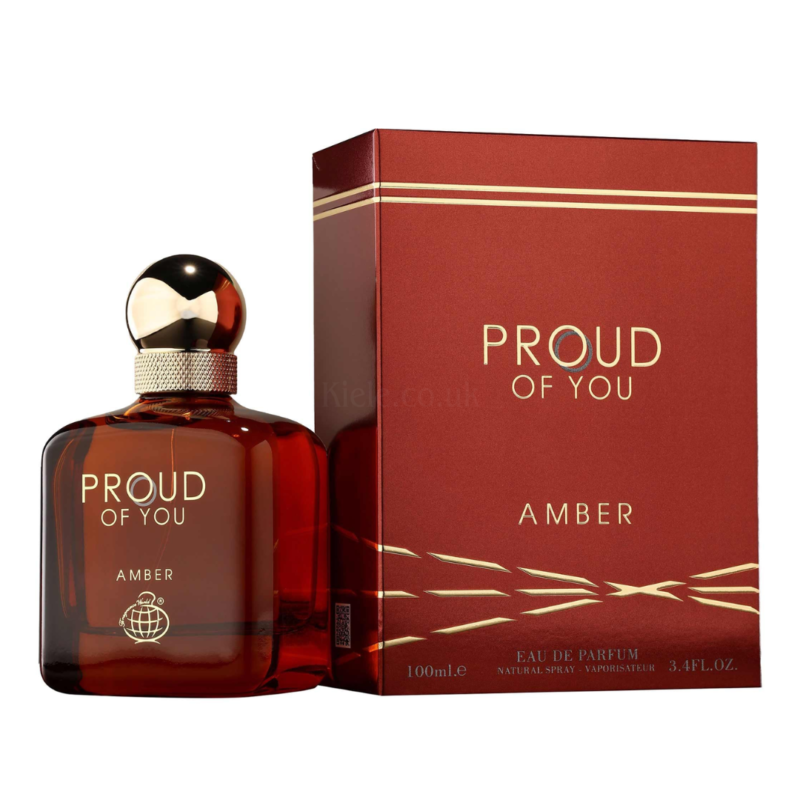 Proud Of You Amber Eau De Parfum 100ml Fragrance World Unisex Perfume